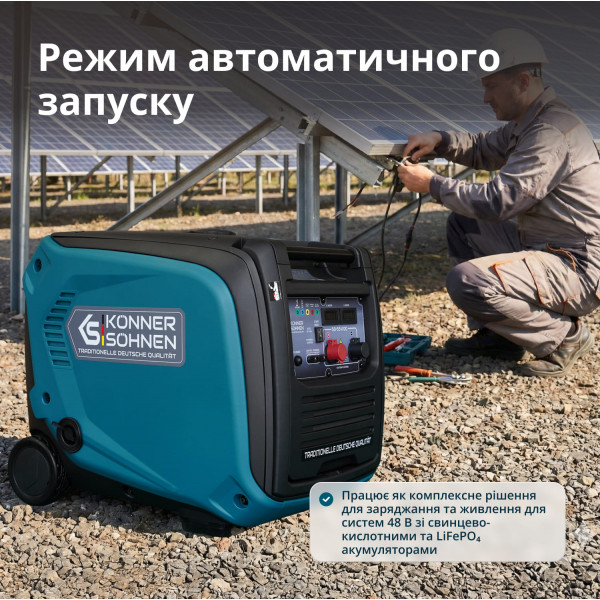 Бензиновый генератор Генератор Könner & Söhnen KS48VGS-DC