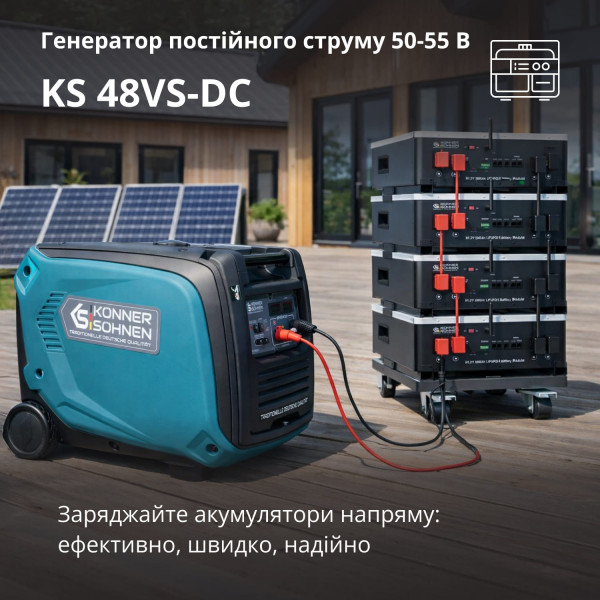 Бензиновый генератор Генератор Könner & Söhnen KS48VS-DC