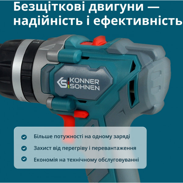Шуруповерт Набор инструментов Könner & Söhnen KS IDISD 20V SET 2 PLUS (KSIDISD20VSET2PLUS)