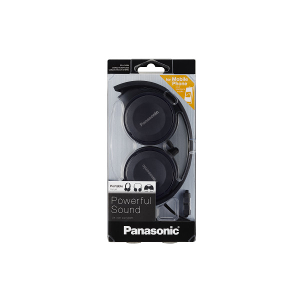 Наушники Panasonic RP-HF100GC-K On-ear Черный (RP-HF100GC-K)