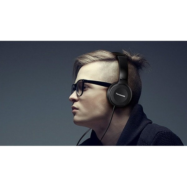 Наушники Panasonic RP-HF100MGC On-ear Черный (RP-HF100MGCK)