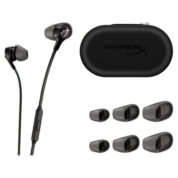 Наушники HyperX Cloud Earbuds II 3.5 мм Black (70N24AA)