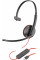 Наушники Poly BlackWire C3210 USB-C HS Mono (8X214AA)