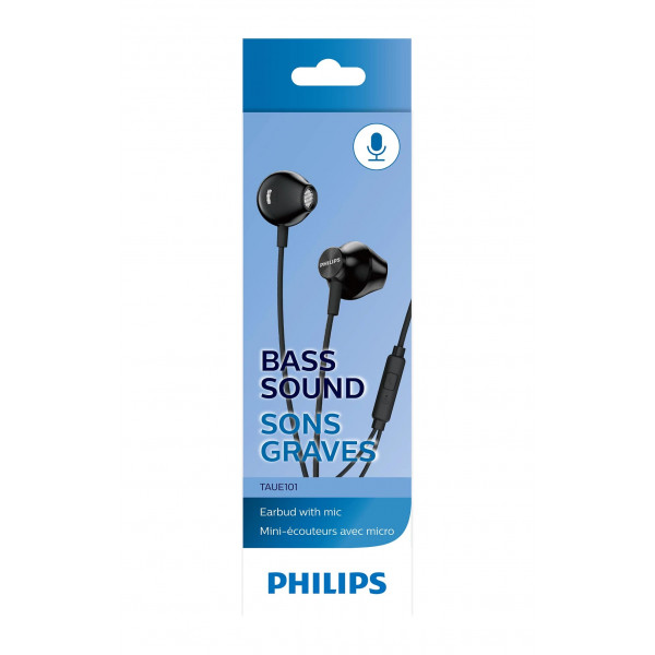 Наушники Philips TAUE101 3.5 mini-jack (TAUE101BK/00)