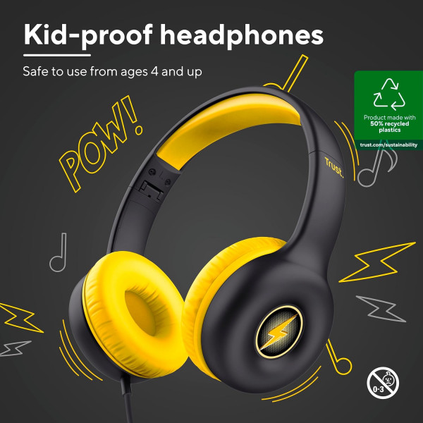 Наушники Trust Nouna Headphones mini-jack (25406_TRUST)