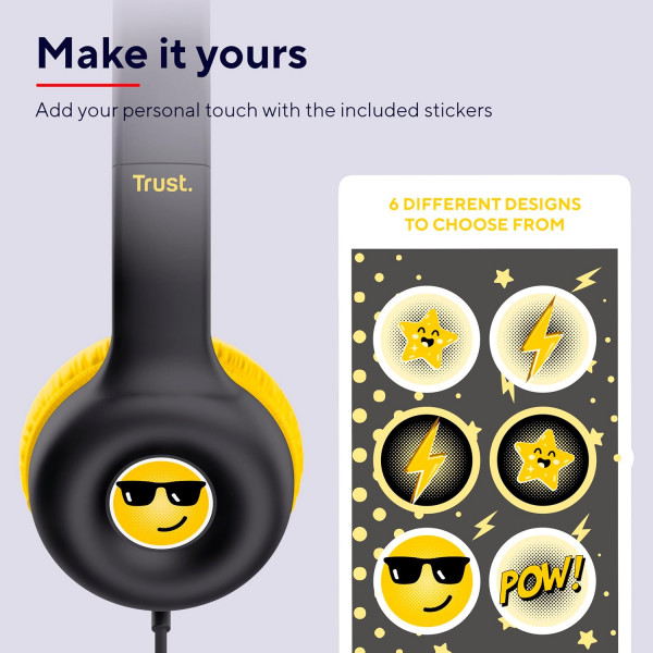 Наушники Trust Nouna Headphones mini-jack (25406_TRUST)