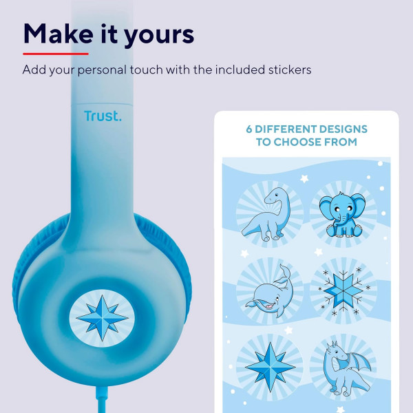 Наушники Trust Nouna Headphones mini-jack (25278_TRUST)