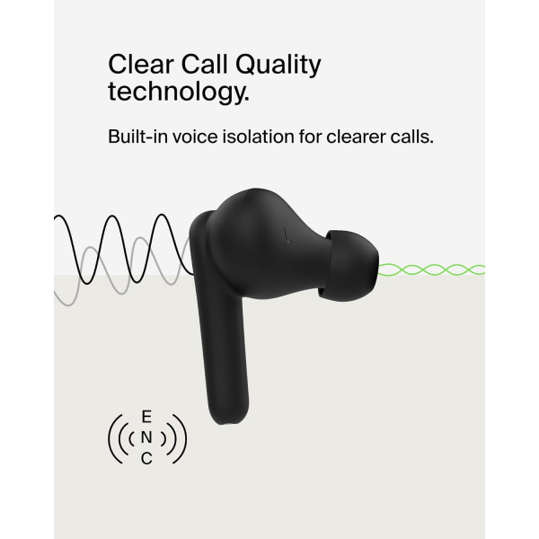Наушники Belkin Soundform Rhythm True Wireless (AUC012BTBK)