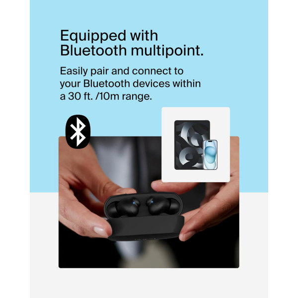 Наушники Belkin Soundform Rhythm True Wireless (AUC012BTBK)