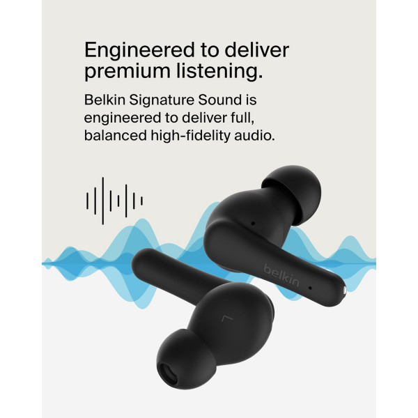 Наушники Belkin Soundform Rhythm True Wireless (AUC012BTBK)