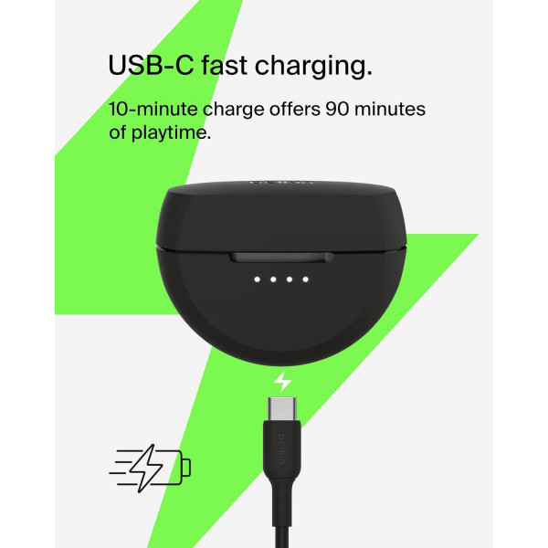 Наушники Belkin Soundform Rhythm True Wireless (AUC012BTBK)