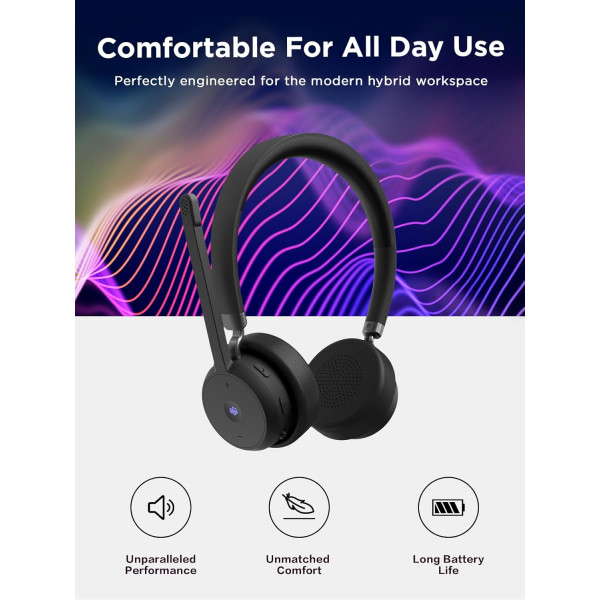 Наушники Lenovo Wireless VoIP Headset (Teams) (4XD1M80020)