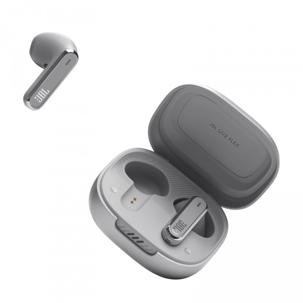 Наушники JBL Live Flex Серебристый (JBLLIVEFLEXSVR)