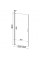 Душевые двери PROSNA 100TCW.Line (100W.Line) BRAVO