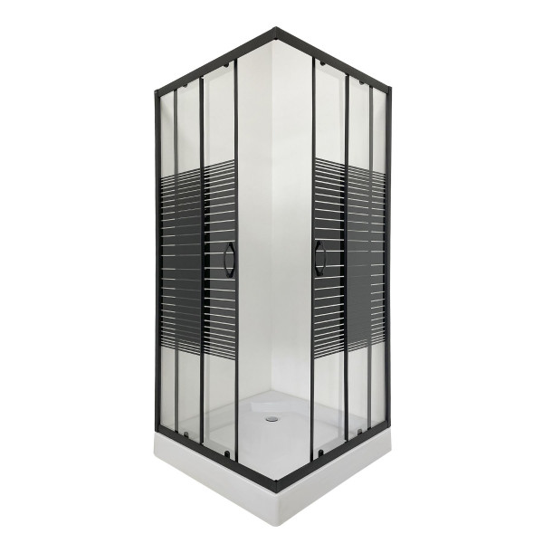 Душевая кабина квадратная NER L90TB.Line (L90B.Line) BRAVO