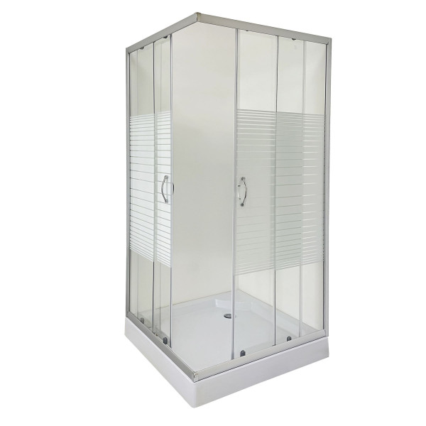 Душевая кабина квадратная ODRA L90TW.Line (L90W.Line) BRAVO