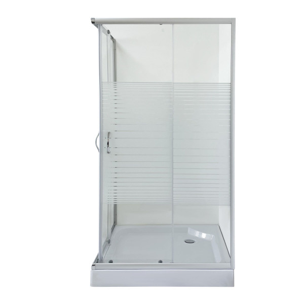 Душевая кабина квадратная ODRA L90TW.Line (L90W.Line) BRAVO