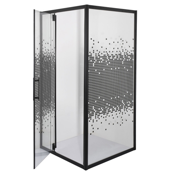 Душевая кабина квадратная без поддона MORAVA N90TB.Mosaic (N90B.Mosaic) BRAVO