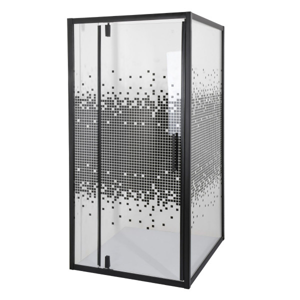 Душевая кабина квадратная без поддона MORAVA N90TB.Mosaic (N90B.Mosaic) BRAVO