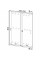 Душевые двери TORMES 120FS BRAVO