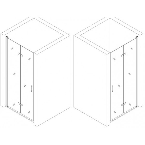 Душевые двери POPRAD 90TB BRAVO