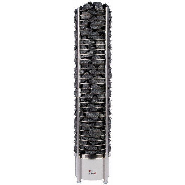 Електрокамʼянка для бані та сауни Sawo TOWER HEATER ROUND  TH6-120N