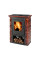 Піч-камін Thorma Borghollm Ceramik Black/Brown