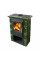 Піч-камін Thorma Borghollm Ceramik Black/olivegreen