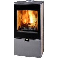 Піч-камін Thorma Cremona Gray/ceramic black