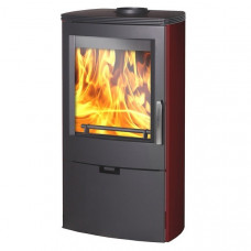 Піч-камін Thorma Falun II Black/bordeau