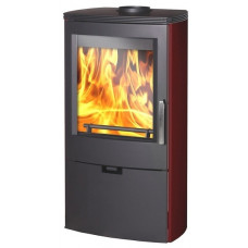 Піч-камін Thorma Falun II Aqua Black/bordeau
