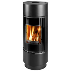 Піч-камін Thorma Atika Black/cer.Black mat with acc.stone