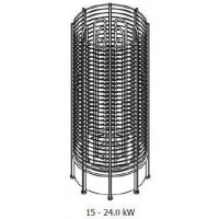 Електрокамʼянка для бані та сауни Sawo TOWER HEATER ROUND  TH12-210N