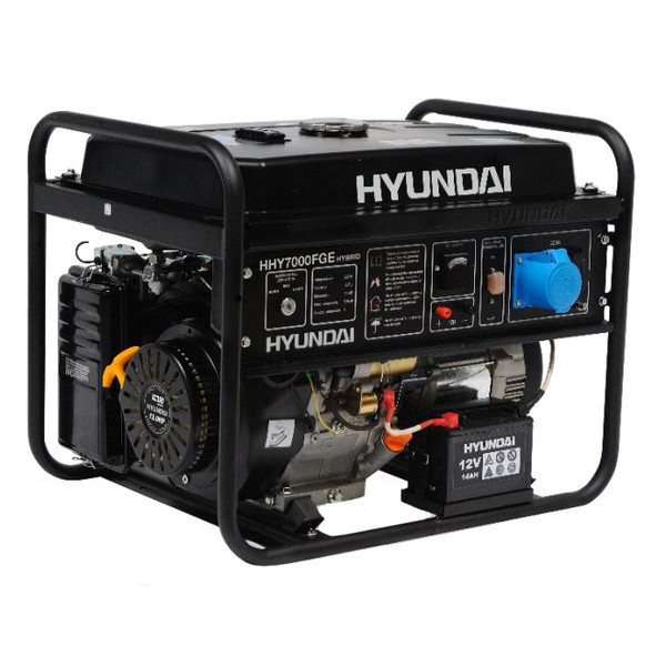 Бензиновий генератор Hyundai HHY 7000FGE
