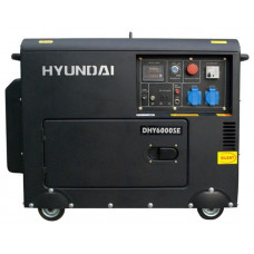 Дизельний генератор Hyundai DHY 6000SE