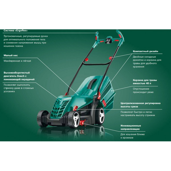 Газонокосарка Bosch ARM 34