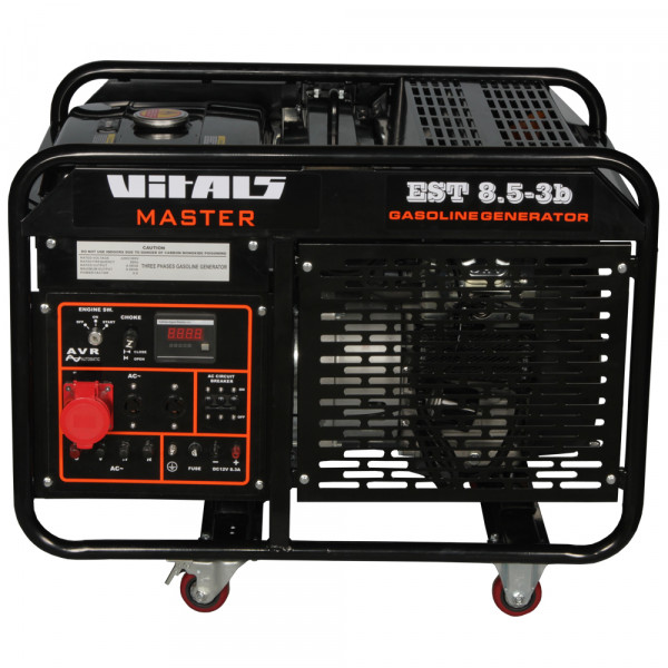 Бензиновий генератор Vitals Master EST 8.5-3b