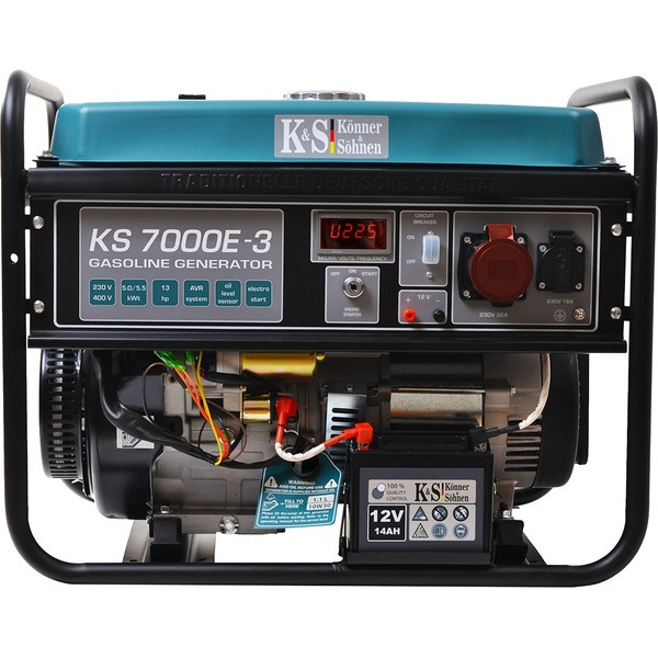 Бензиновий генератор Könner&Söhnen KS 7000E-3
