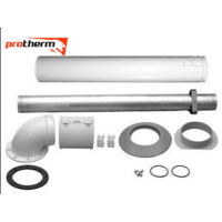 Коаксіальний димар 60/100 для газового котла Protherm Пантера