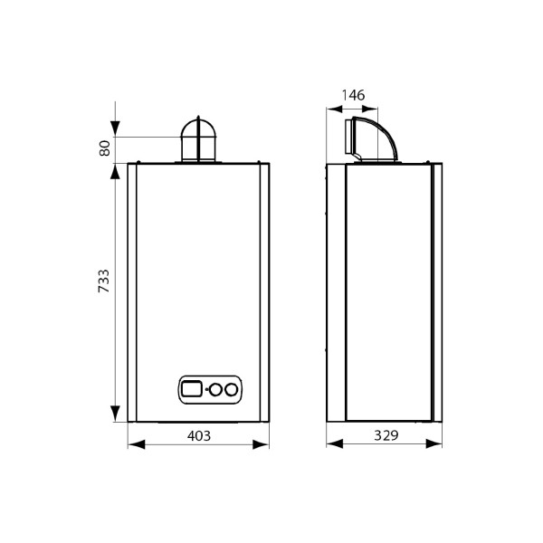 Газовий котел Hi-Therm OPTIMUS 12 кВт