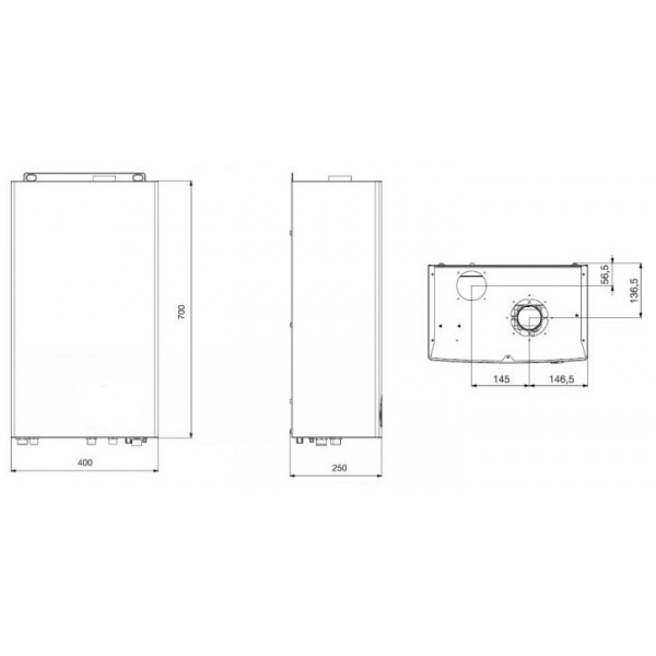 Газовий котел Fondital Victoria COMPACT CTFS 24 AF