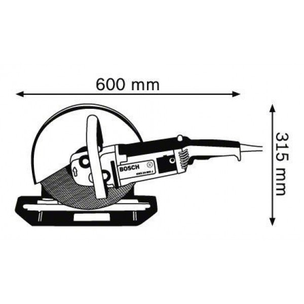 Угловая шлифмашинка Bosch GWS 24-300 JS