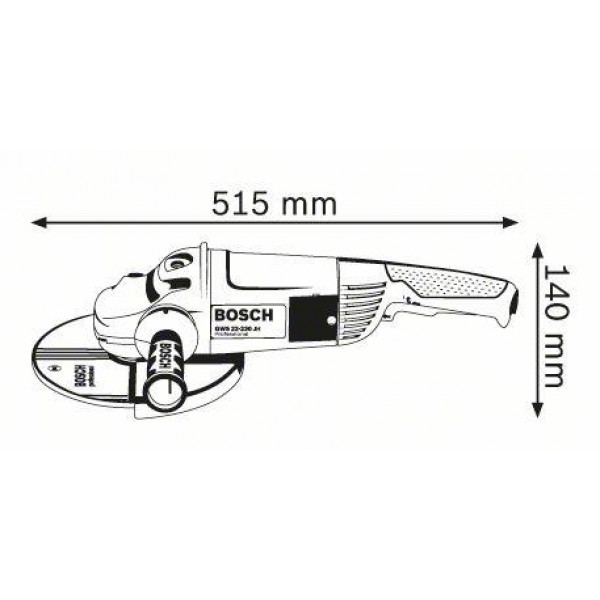 Угловая шлифмашинка Bosch GWS 22-230 JH (0601882203)
