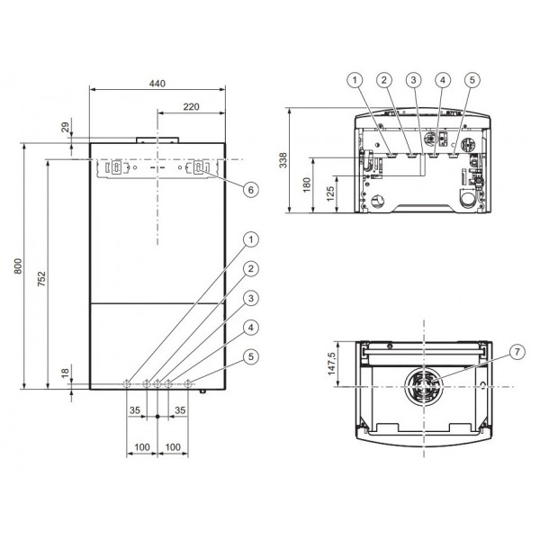 Газовий котел Vaillant  turboTEC pro VUW 202/5-3