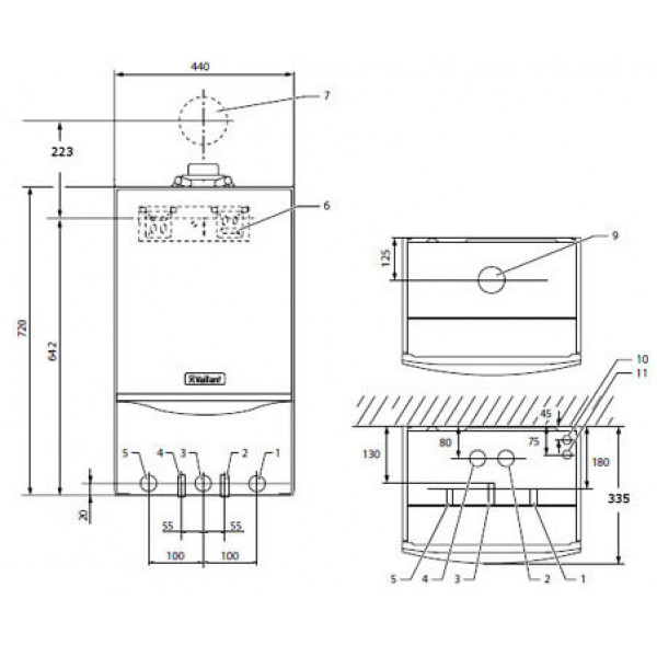 Газовий котел Vaillant  ecoTEC plus VUW INT 306/5-5