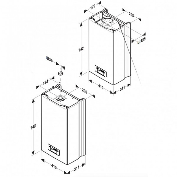 Газовий котел Protherm Gepard 23 MOV (Гепард)
