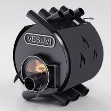 Піч булер'ян Vesuvi «О1» классик стекло+защитный кожух