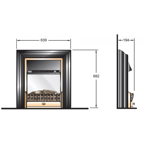 Електрокамін Dimplex Cheriton
