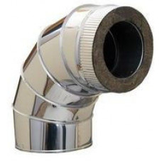 Коліно 90° нерж\нерж Ф150\220 0,5 мм AISI 304