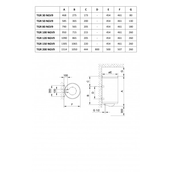 Бойлер Gorenje TGR1200NGV9